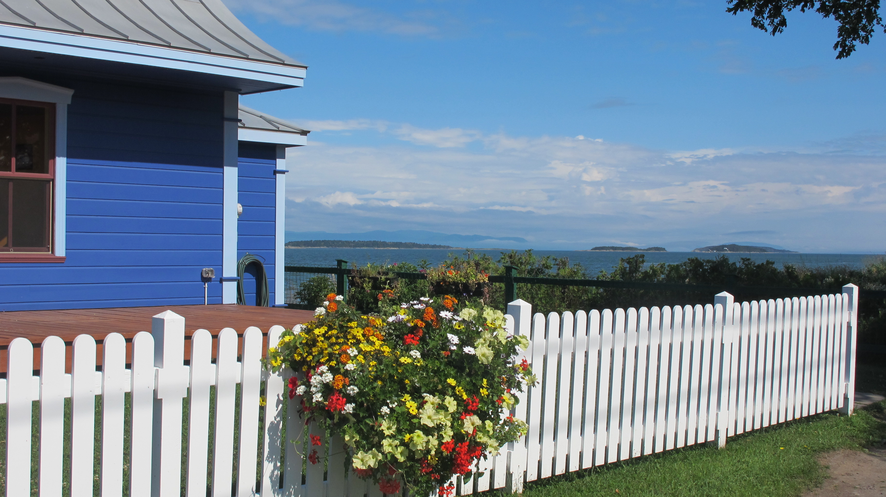 Vue sur le fleuve à Kamouraska