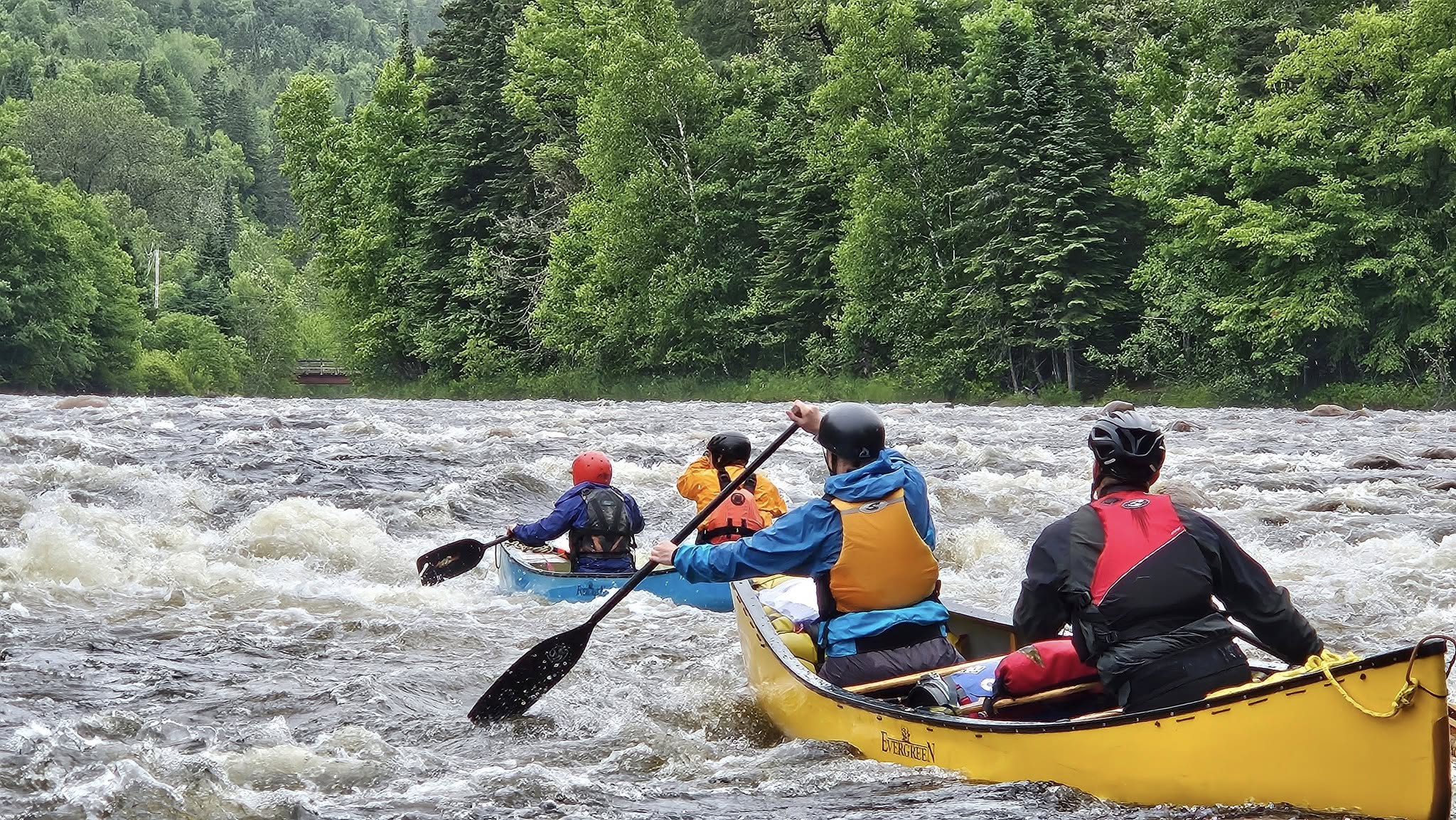 Une super sortie de canot chez David!