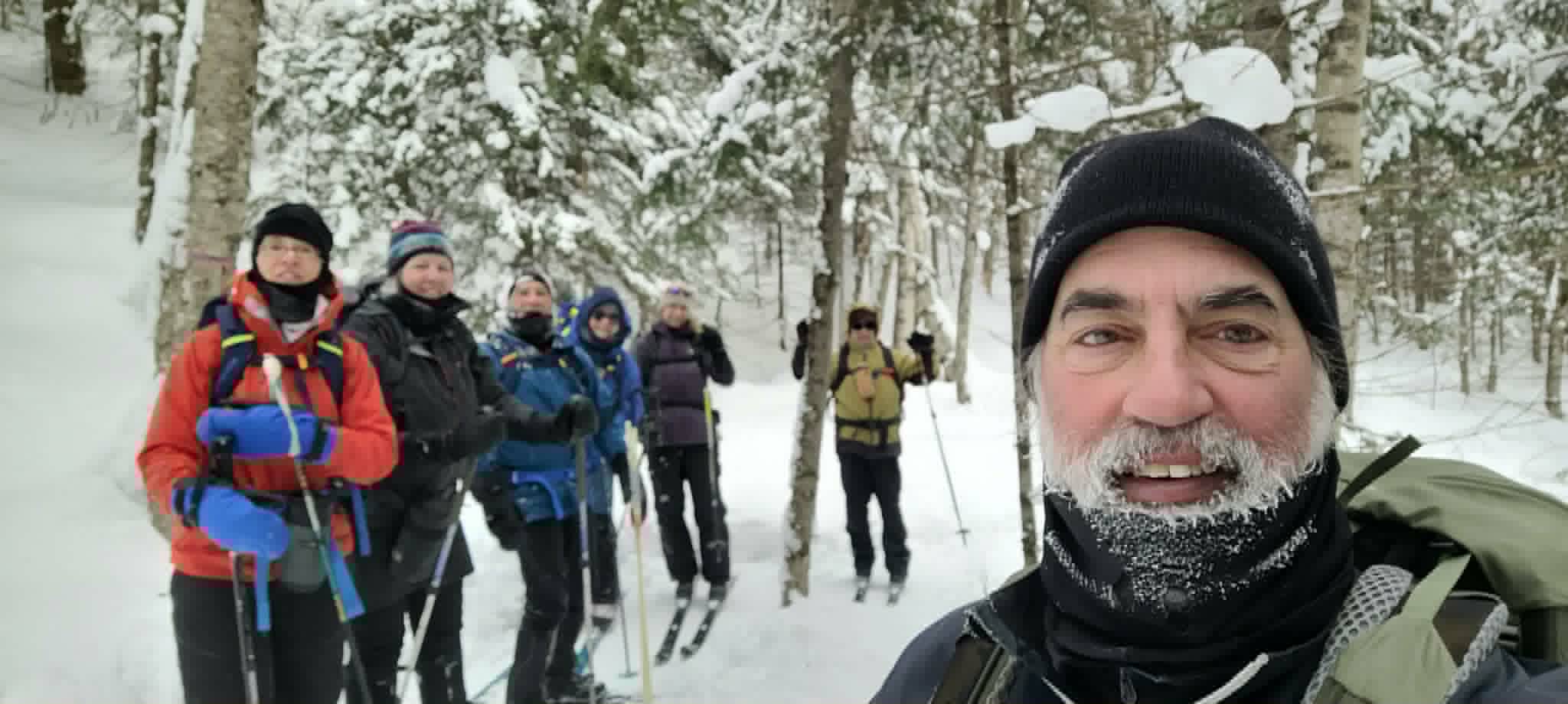 Les Laurentides en ski.